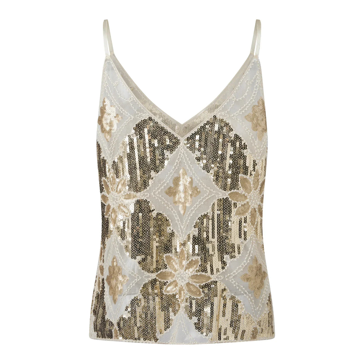 Women's Summer Sparkle Cami Tops Sleeveless Spaghetti Strap V Neck Sequin Camisole Party Rave Tops